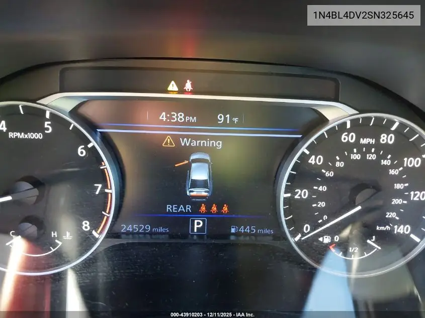1N4BL4DV2SN325645 2025 Nissan Altima Sv Fwd