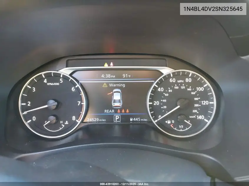 1N4BL4DV2SN325645 2025 Nissan Altima Sv Fwd