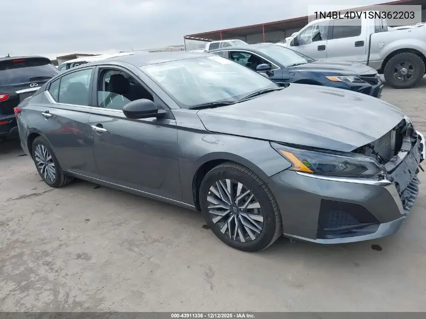 1N4BL4DV1SN362203 2025 Nissan Altima Sv Fwd