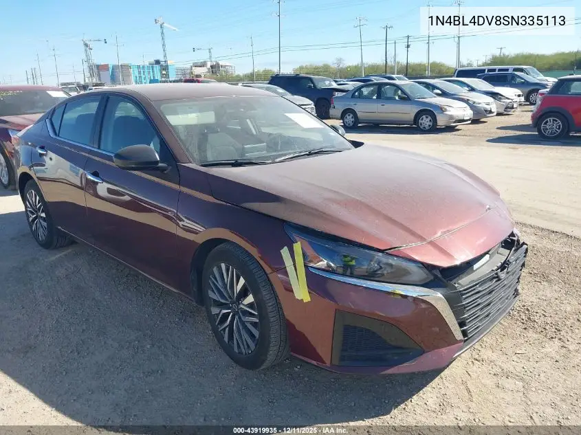 1N4BL4DV8SN335113 2025 Nissan Altima Sv Fwd