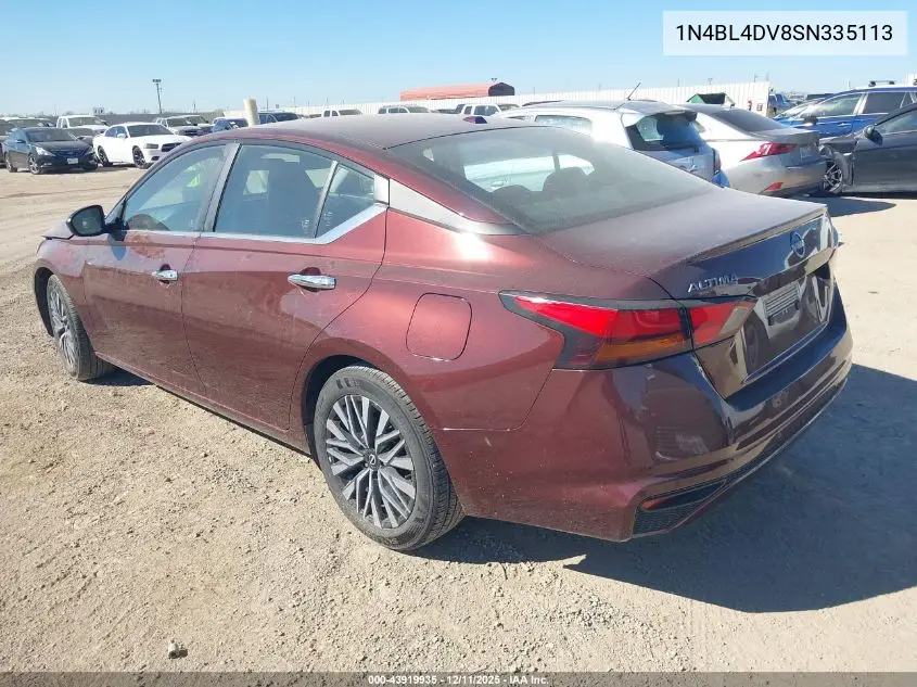 1N4BL4DV8SN335113 2025 Nissan Altima Sv Fwd