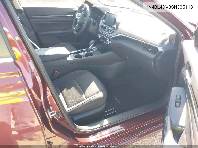 1N4BL4DV8SN335113 2025 Nissan Altima Sv Fwd