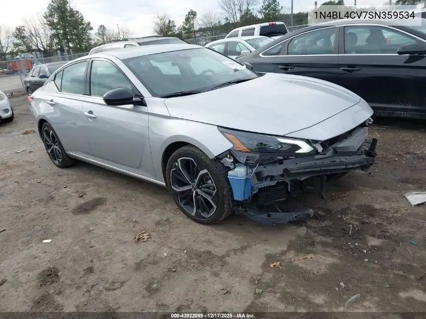 1N4BL4CV7SN359534 2025 Nissan Altima Sr Fwd