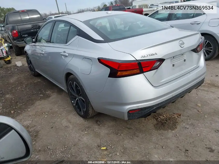 1N4BL4CV7SN359534 2025 Nissan Altima Sr Fwd