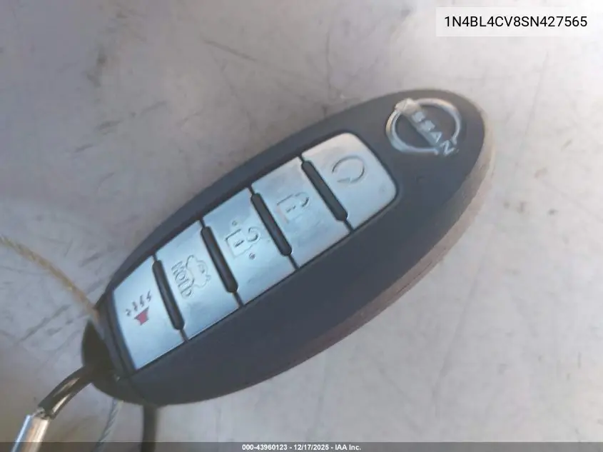 1N4BL4CV8SN427565 2025 Nissan Altima Sr Fwd