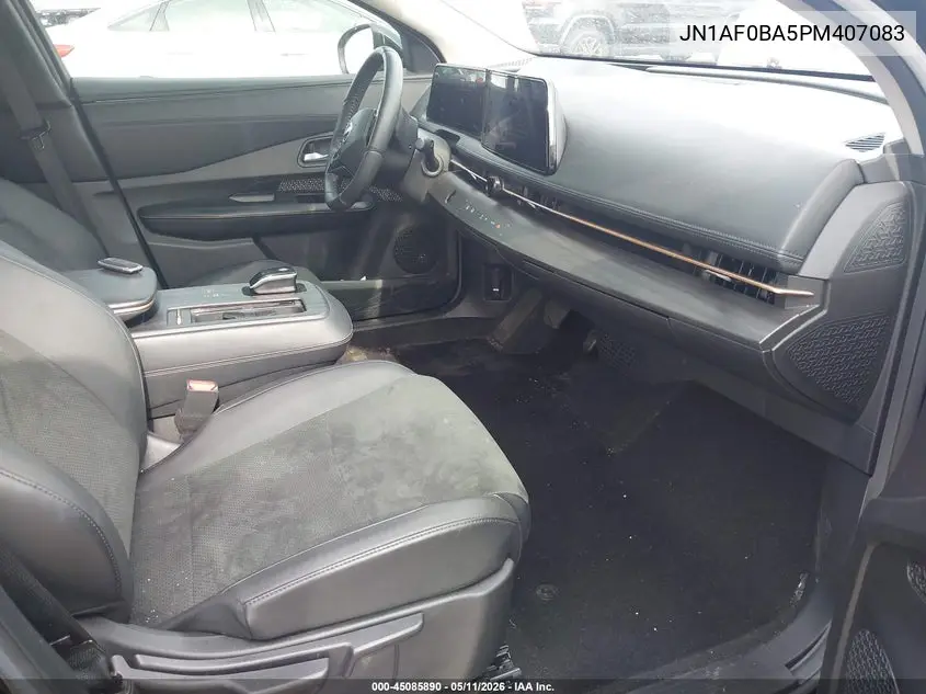 2023 Nissan Ariya Engage VIN: JN1AF0BA5PM407083 Lot: 45085890