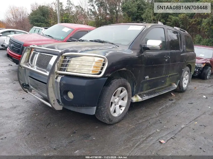5N1AA08B16N708448 2006 Nissan Armada Le