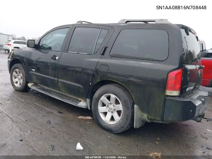 5N1AA08B16N708448 2006 Nissan Armada Le
