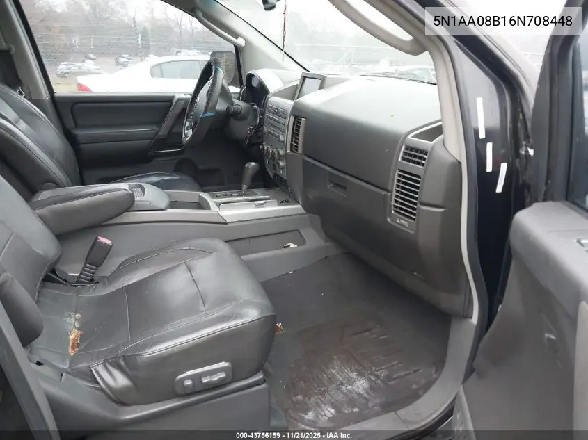 5N1AA08B16N708448 2006 Nissan Armada Le