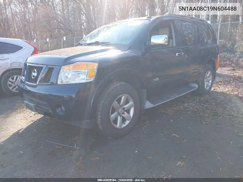 5N1AA08C19N604488 2009 Nissan Armada Se