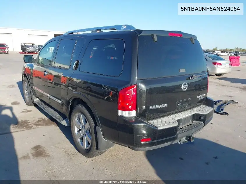 5N1BA0NF6AN624064 2010 Nissan Armada Platinum