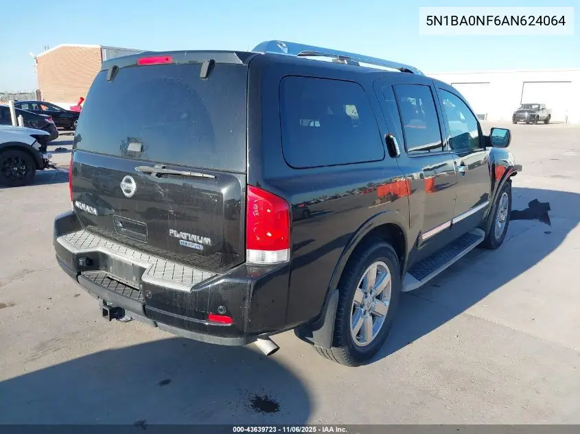 5N1BA0NF6AN624064 2010 Nissan Armada Platinum