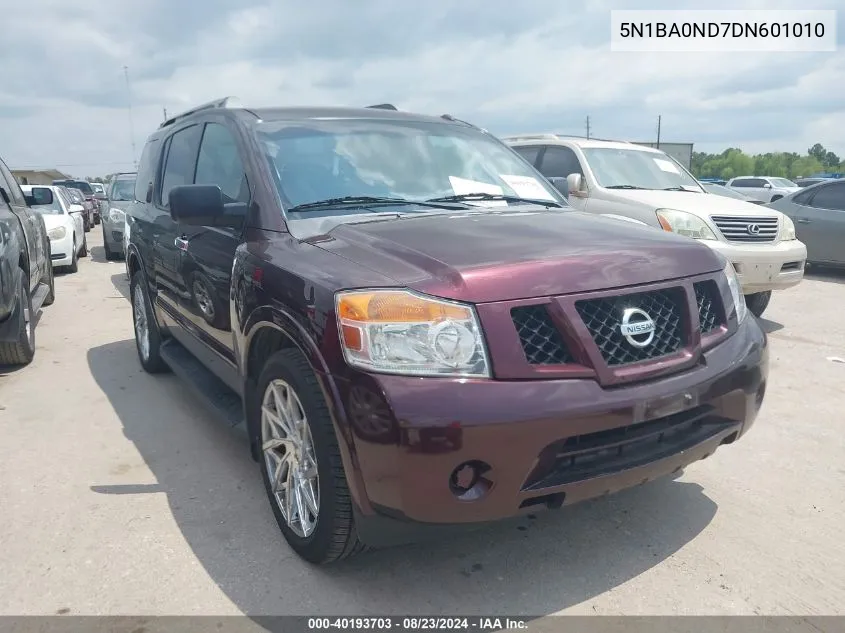 5N1BA0ND7DN601010 2013 Nissan Armada Sv