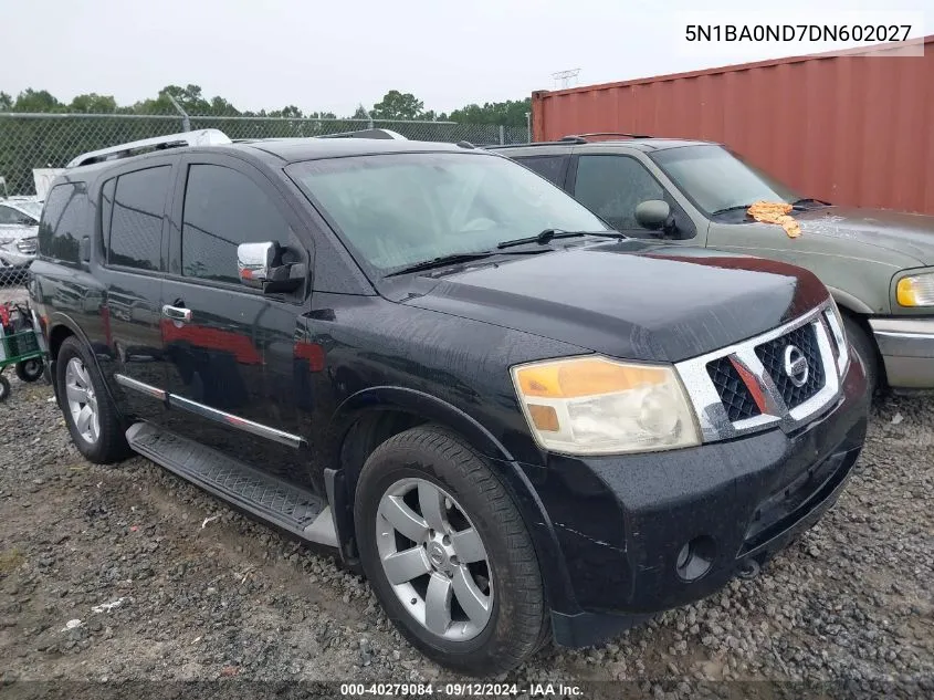 5N1BA0ND7DN602027 2013 Nissan Armada Sl