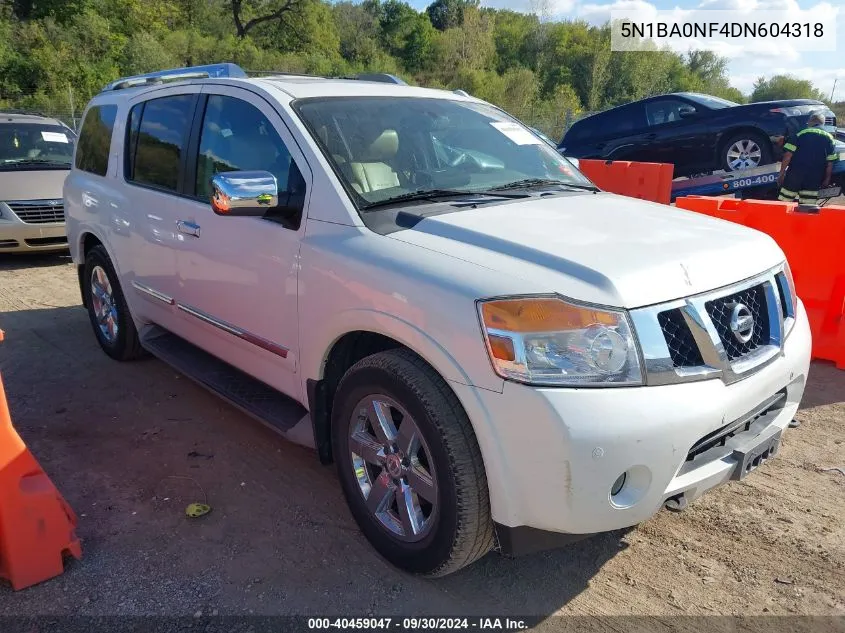 5N1BA0NF4DN604318 2013 Nissan Armada Platinum