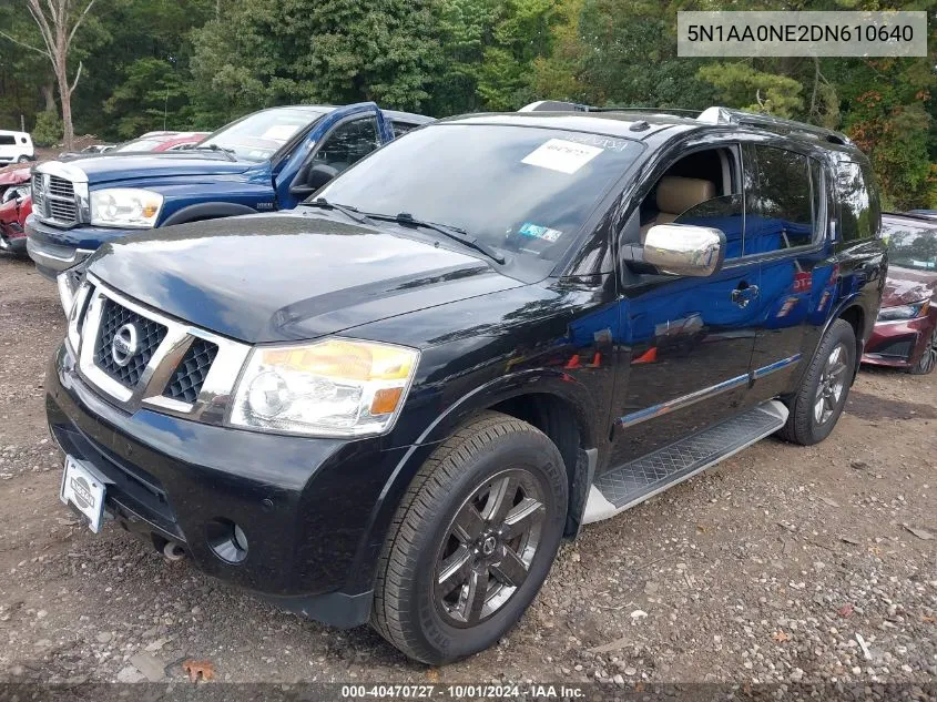 5N1AA0NE2DN610640 2013 Nissan Armada Platinum