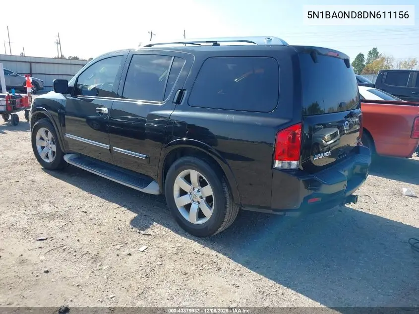 5N1BA0ND8DN611156 2013 Nissan Armada Sl