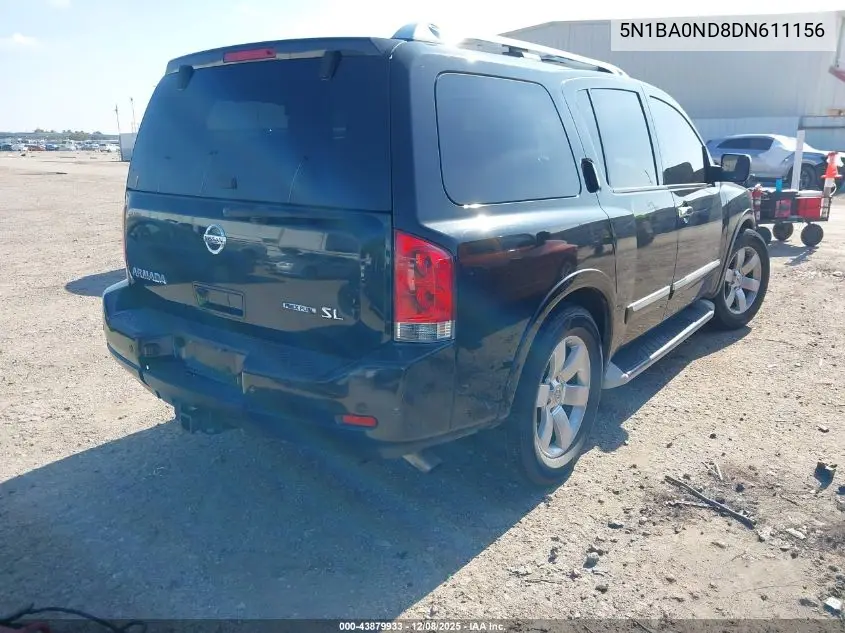 5N1BA0ND8DN611156 2013 Nissan Armada Sl