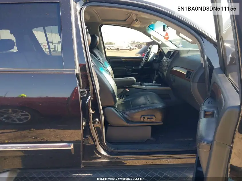 5N1BA0ND8DN611156 2013 Nissan Armada Sl
