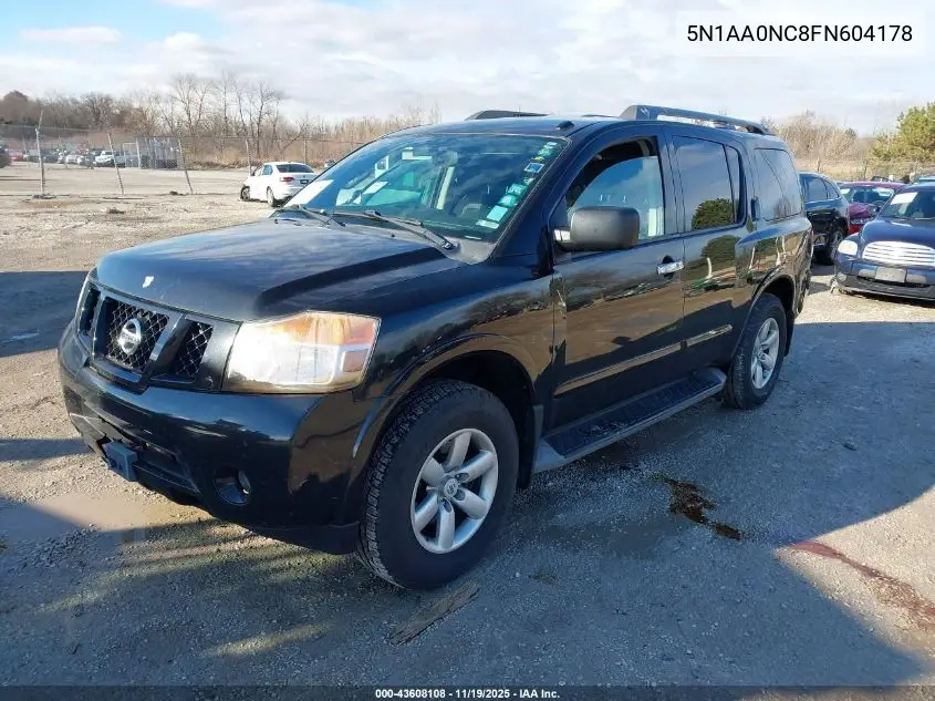 5N1AA0NC8FN604178 2015 Nissan Armada Platinum/Sl/Sv