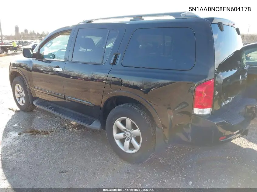 5N1AA0NC8FN604178 2015 Nissan Armada Platinum/Sl/Sv