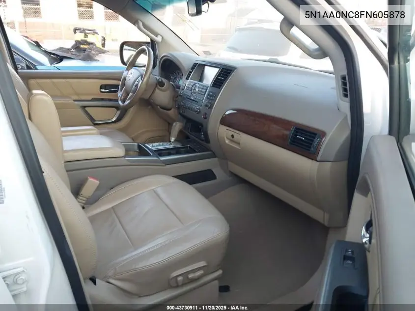 5N1AA0NC8FN605878 2015 Nissan Armada Platinum