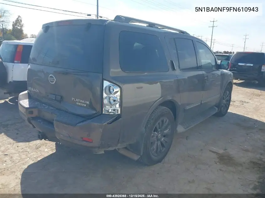 5N1BA0NF9FN610943 2015 Nissan Armada Platinum