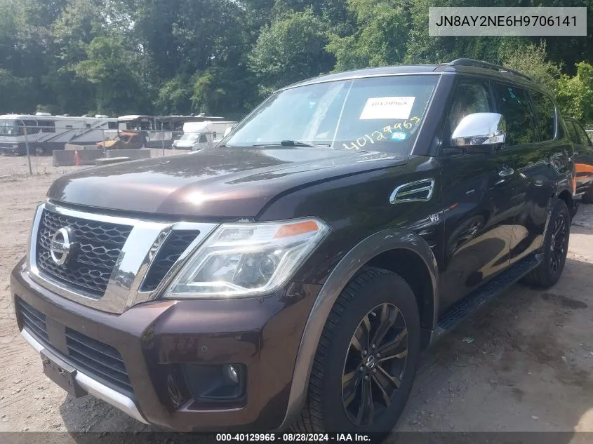 JN8AY2NE6H9706141 2017 Nissan Armada Platinum