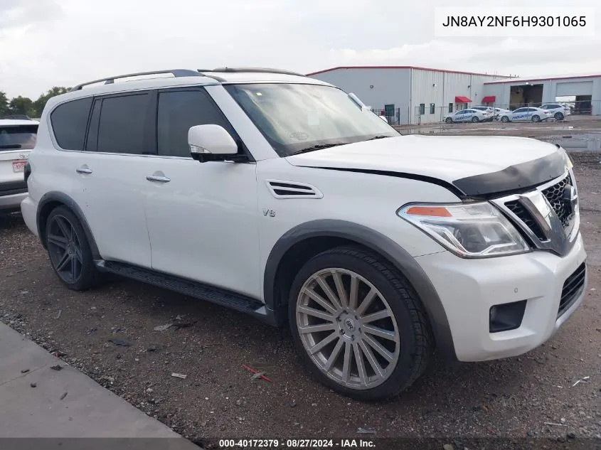 2017 Nissan Armada Platinum VIN: JN8AY2NF6H9301065 Lot: 40172379