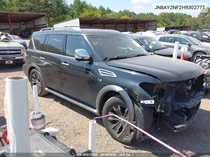 JN8AY2NF2H9302777 2017 Nissan Armada Platinum