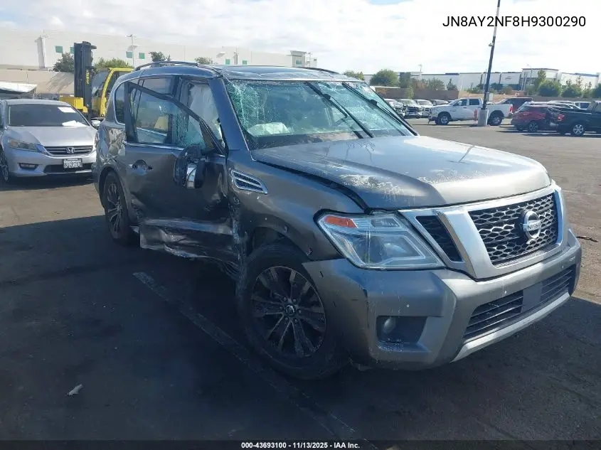 JN8AY2NF8H9300290 2017 Nissan Armada Platinum
