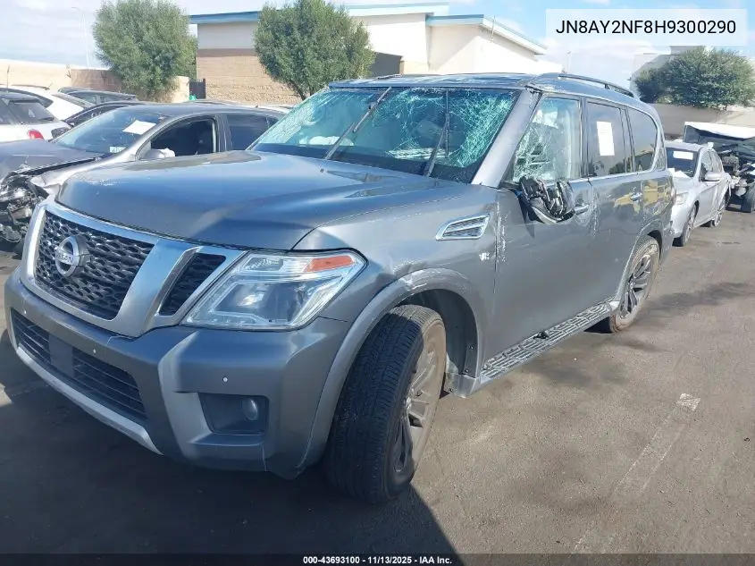 JN8AY2NF8H9300290 2017 Nissan Armada Platinum
