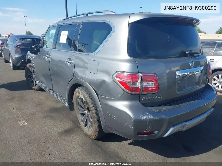JN8AY2NF8H9300290 2017 Nissan Armada Platinum