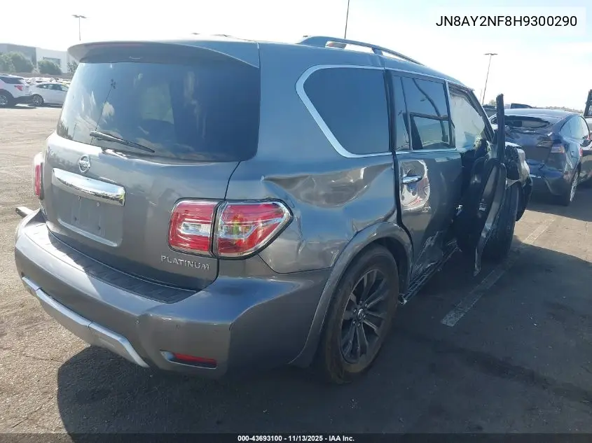 JN8AY2NF8H9300290 2017 Nissan Armada Platinum