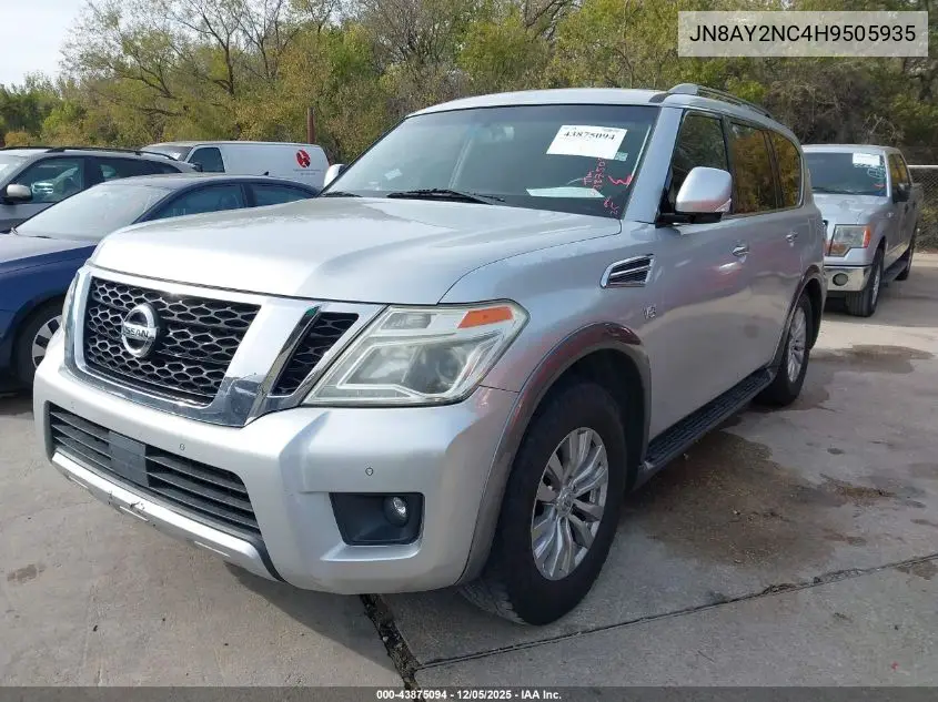 JN8AY2NC4H9505935 2017 Nissan Armada Sv