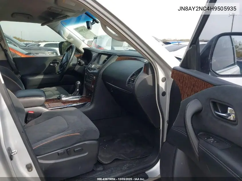 JN8AY2NC4H9505935 2017 Nissan Armada Sv