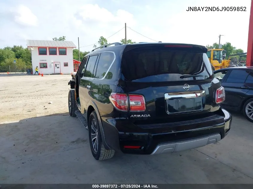 JN8AY2ND6J9059852 2018 Nissan Armada Sl