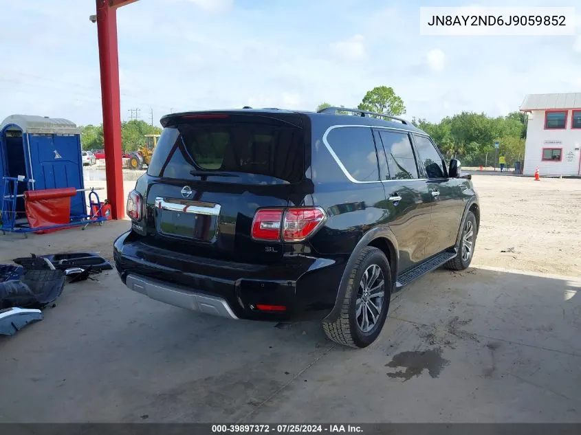 JN8AY2ND6J9059852 2018 Nissan Armada Sl