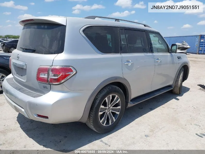 JN8AY2ND7J9051551 2018 Nissan Armada Sl