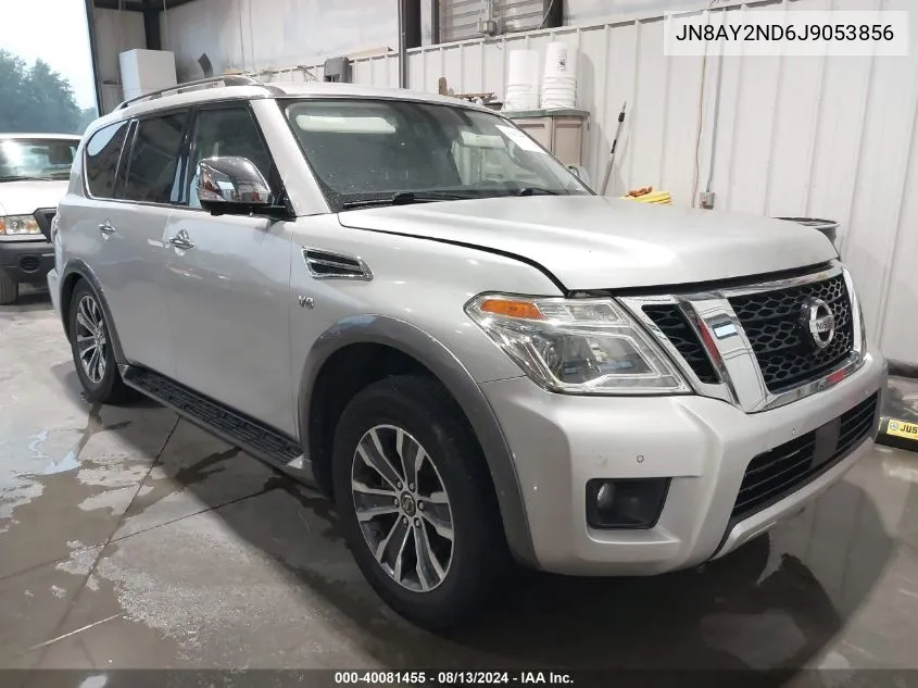 2018 Nissan Armada Sl VIN: JN8AY2ND6J9053856 Lot: 40081455