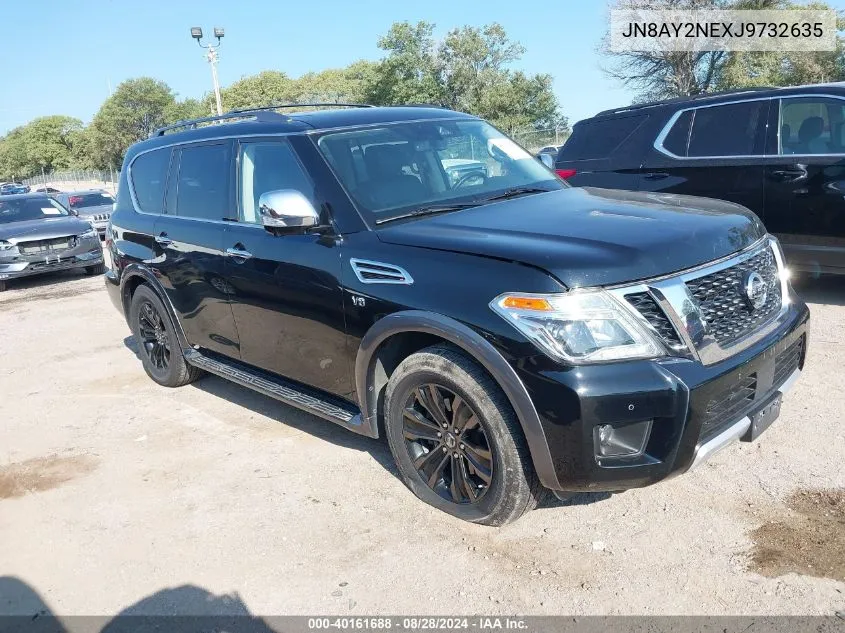 JN8AY2NEXJ9732635 2018 Nissan Armada Platinum