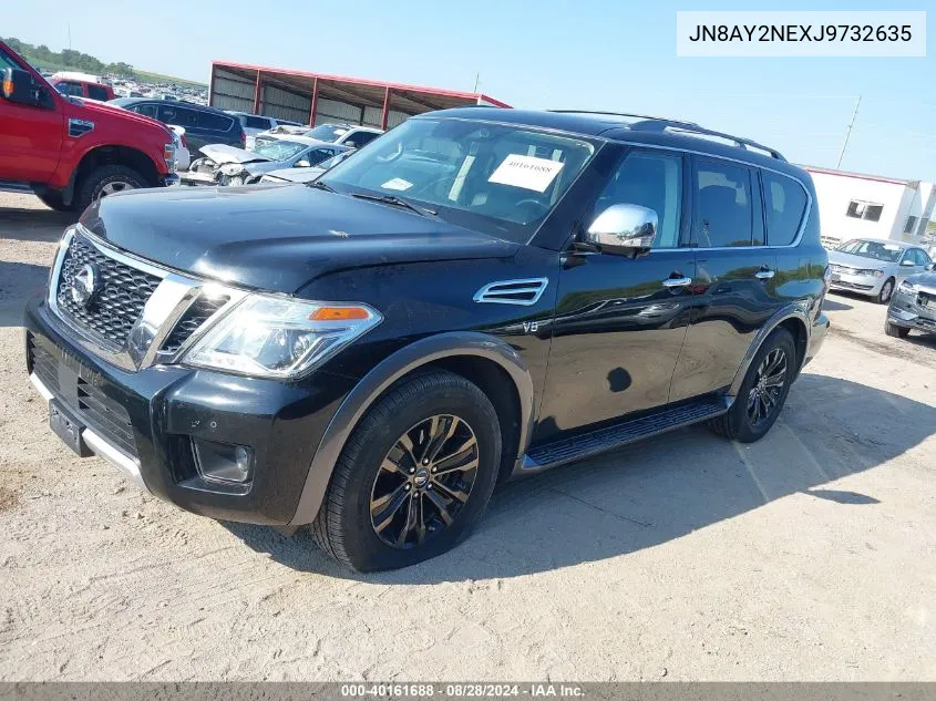 JN8AY2NEXJ9732635 2018 Nissan Armada Platinum