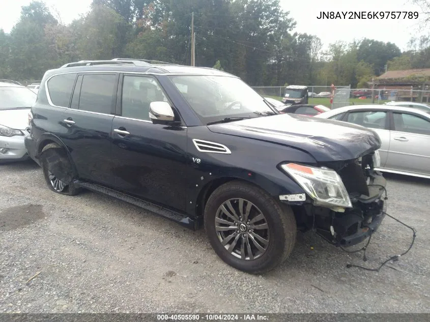 JN8AY2NE6K9757789 2019 Nissan Armada Platinum