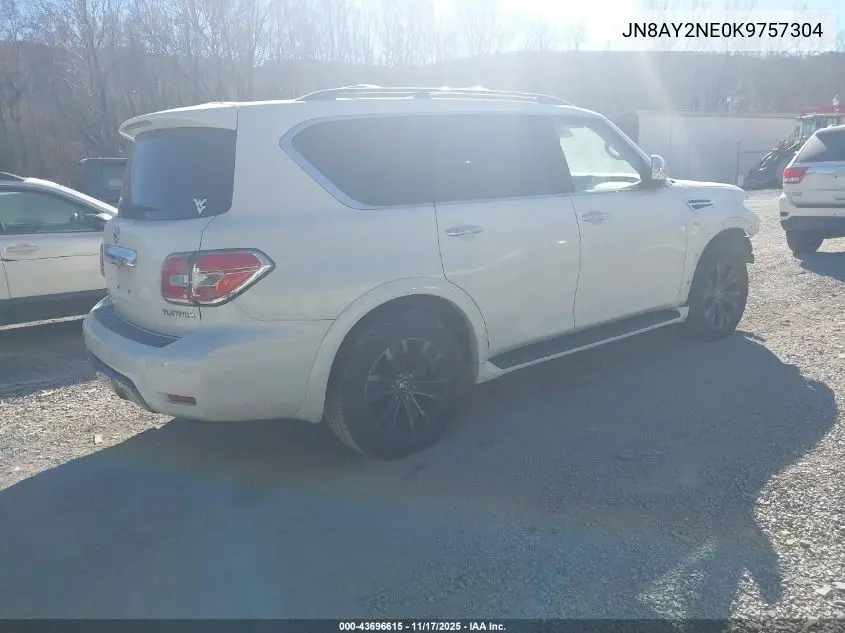 JN8AY2NE0K9757304 2019 Nissan Armada Platinum