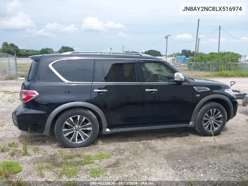 JN8AY2NC8LX516974 2020 Nissan Armada Sl 4Wd