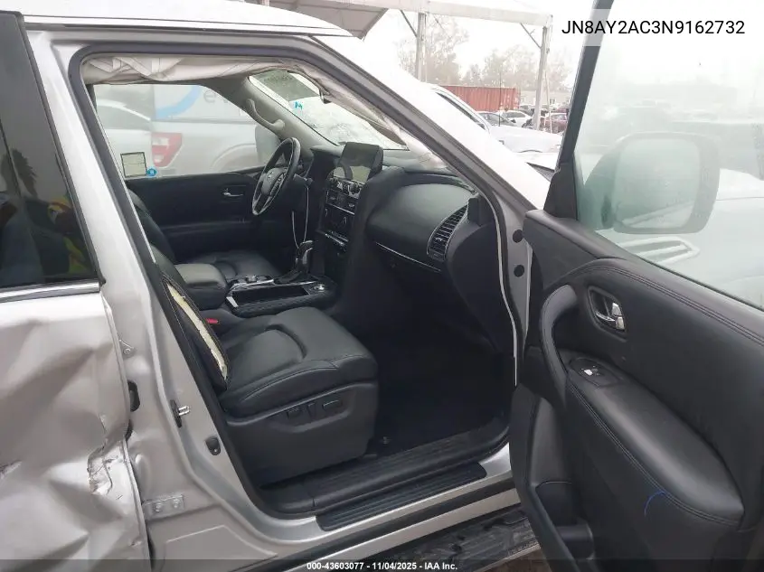 JN8AY2AC3N9162732 2022 Nissan Armada Sv 2Wd