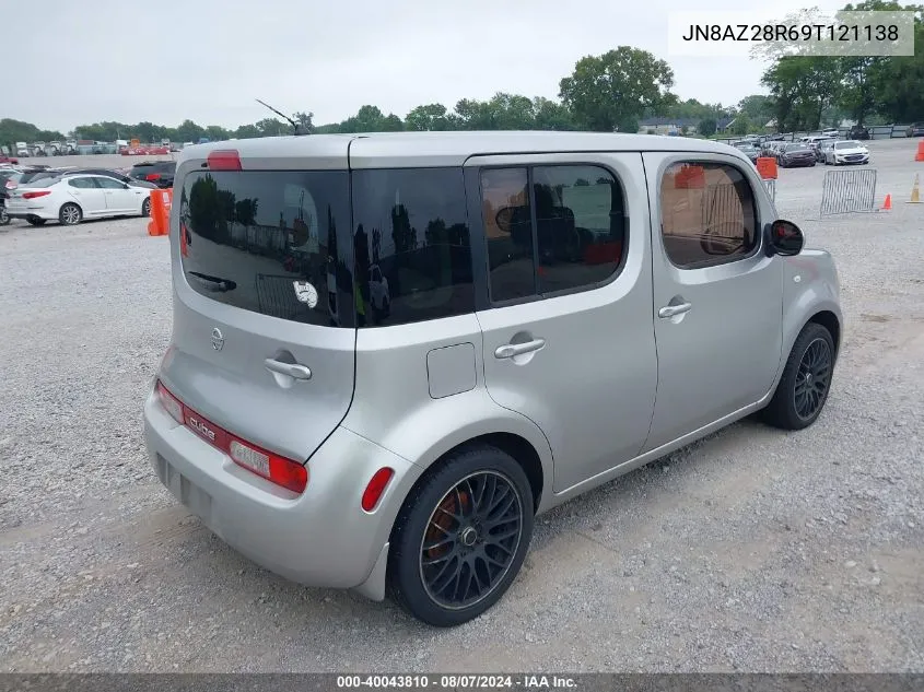 JN8AZ28R69T121138 2009 Nissan Cube 1.8S