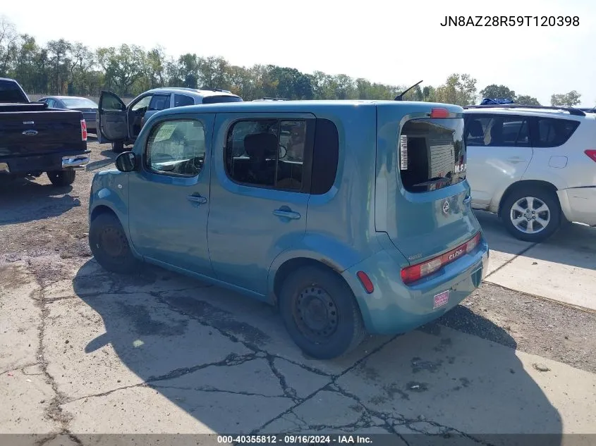 JN8AZ28R59T120398 2009 Nissan Cube 1.8S