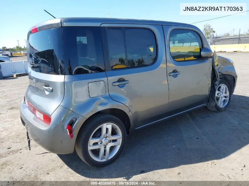 JN8AZ2KR9AT170363 2010 Nissan Cube 1.8Sl