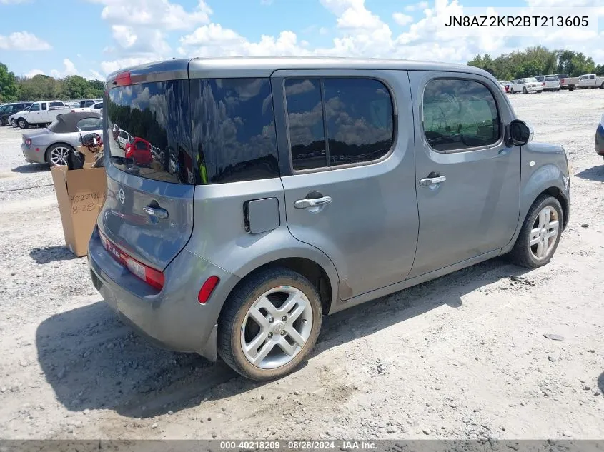 JN8AZ2KR2BT213605 2011 Nissan Cube 1.8Sl